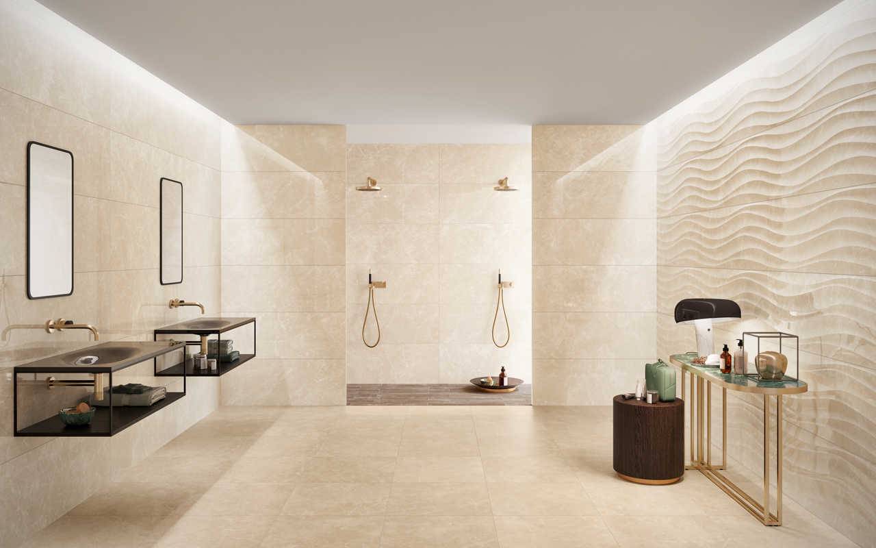 Матовая плитка и её отличия от глянцевой, её особенности использования в ванной, а так же выбор стиля и дизайна
