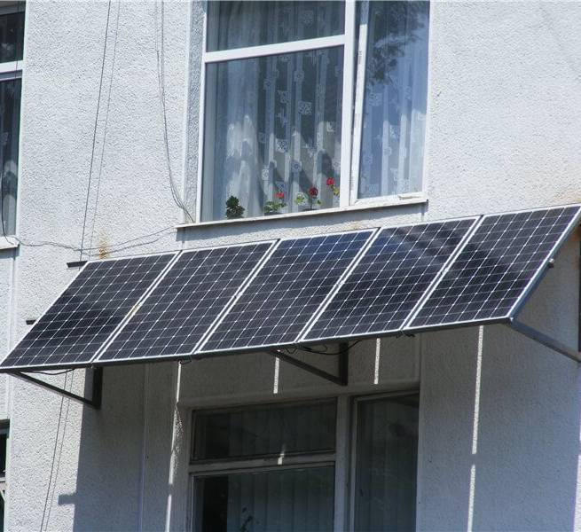 Солнечные батареи для квартиры на балконе - строительный журнал