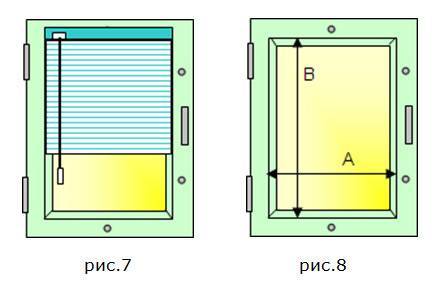 Как правильно замерить жалюзи на пластиковые окна с разным методом фиксации