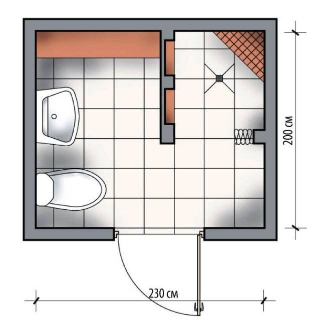 Ванна с душевой кабиной: фото планировки пространства комнаты, чертежи и обозначения в проектах, вместо перепланировки план-проект