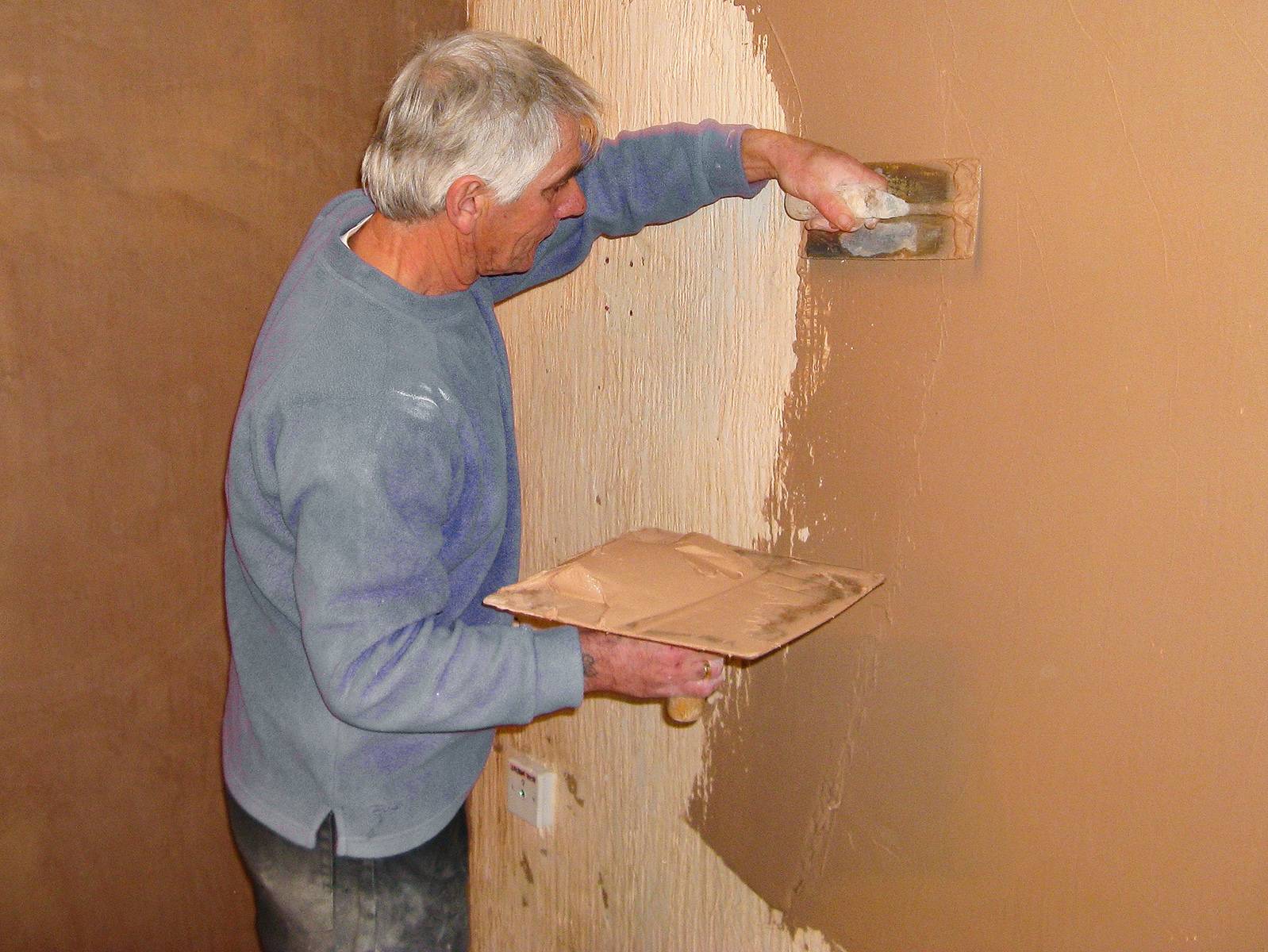 Штукатурка деревянных стен внутри дома своими руками