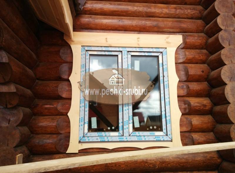 Как отделать окна снаружи в деревянном доме