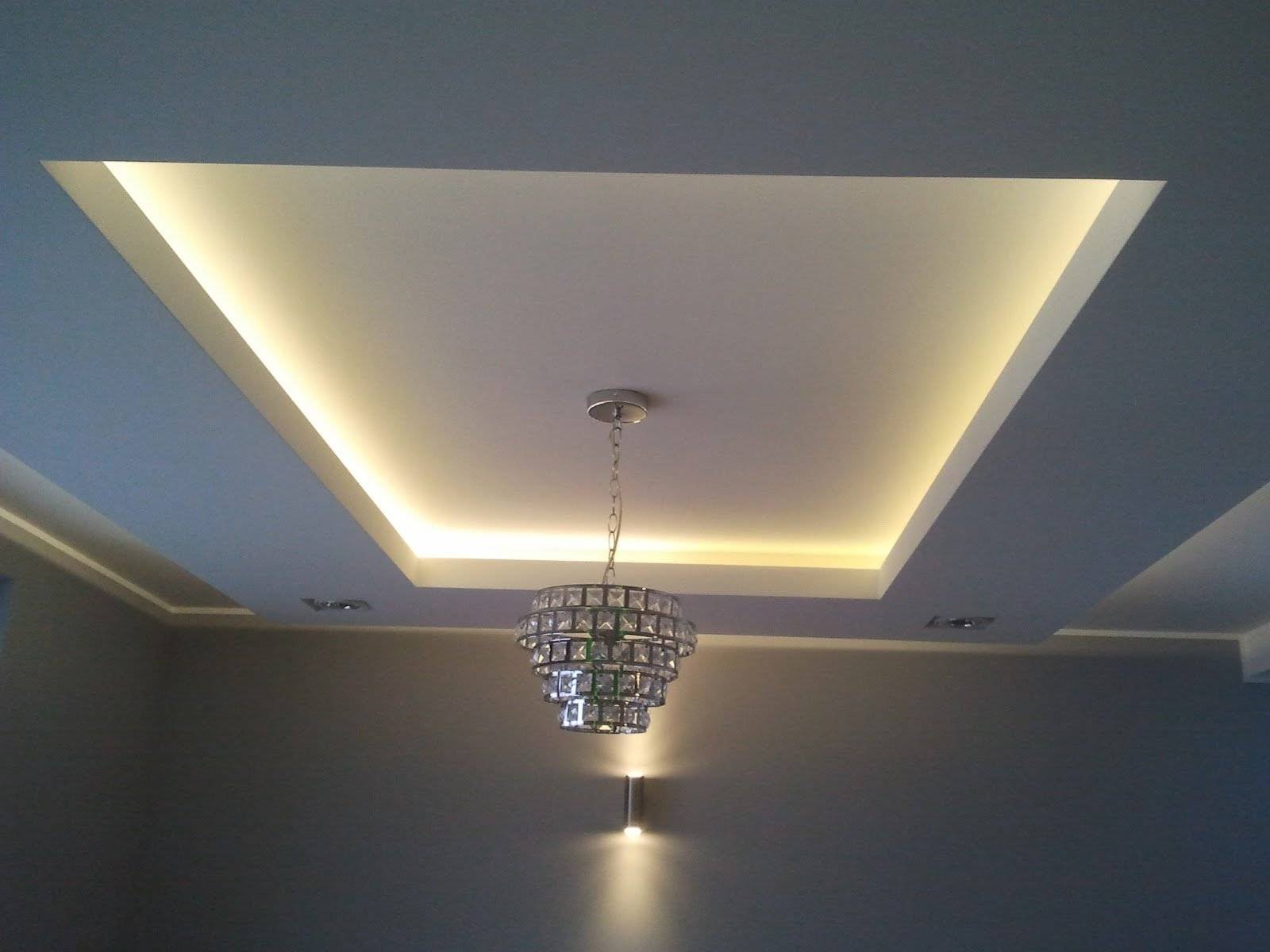 Монтаж двухуровневого потолка из гипсокартона с подсветкой | дневники ремонта obustroeno.club