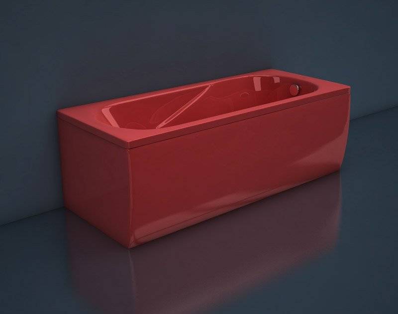 Красная ванная, особенности оформления яркого интерьера, выбираем гармоничные цветовые сочетания для разных стилей - 30 фото