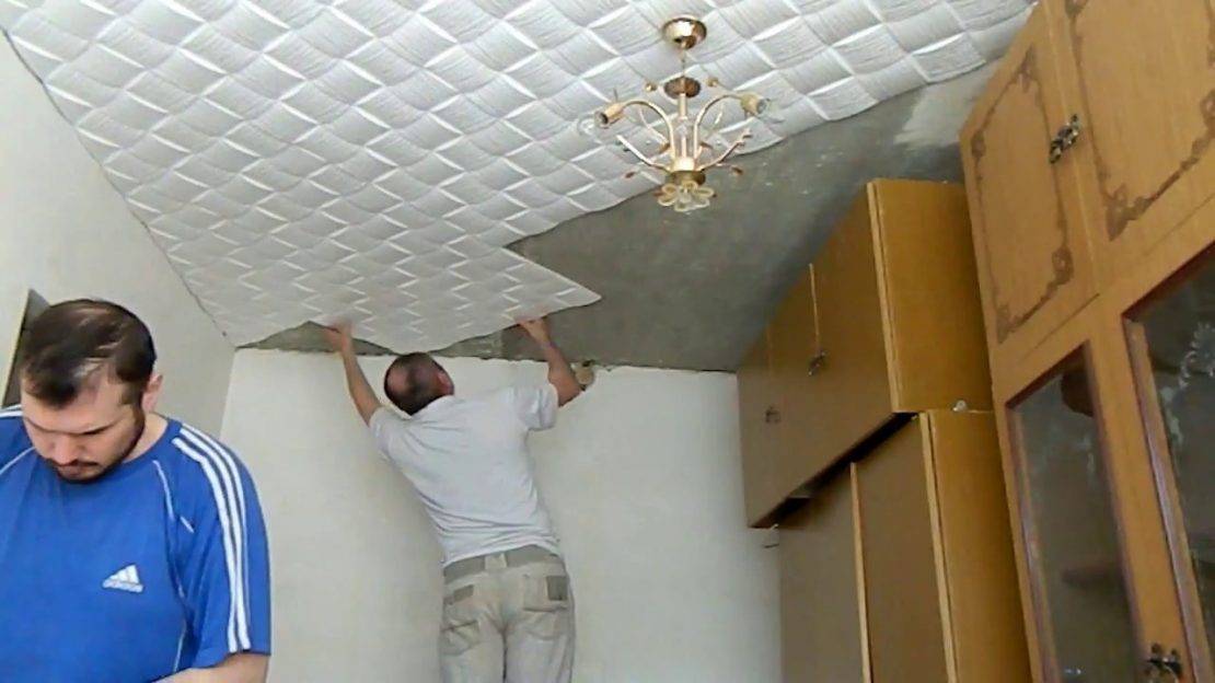 Бесшовная потолочная плитка — особенности материала и монтажа
