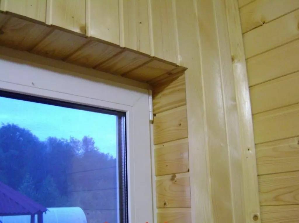Откосы в деревянном доме с пластиковыми окнами - строительные рецепты мира