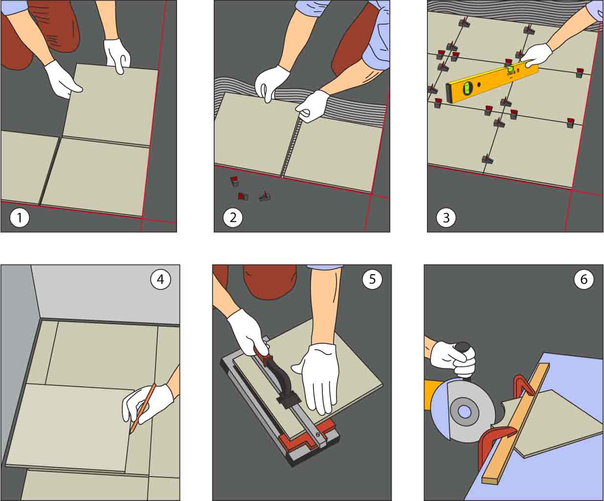 Как класть плитку на гипсокартон: поэтапная инструкция
