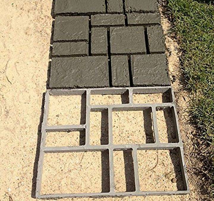 Изготовление тротуарной плитки своими руками:как изготовить в домашних условиях