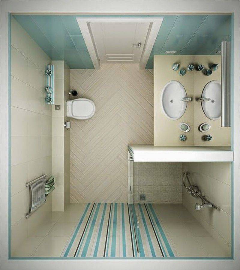 Дизайн маленькой ванной комнаты - фото 2020: современные идеи, советы