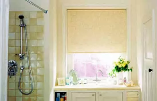 Прозрачные рулонные шторы и тюль в интерьере квартиры или дома на пластиковых окнах, сочетание