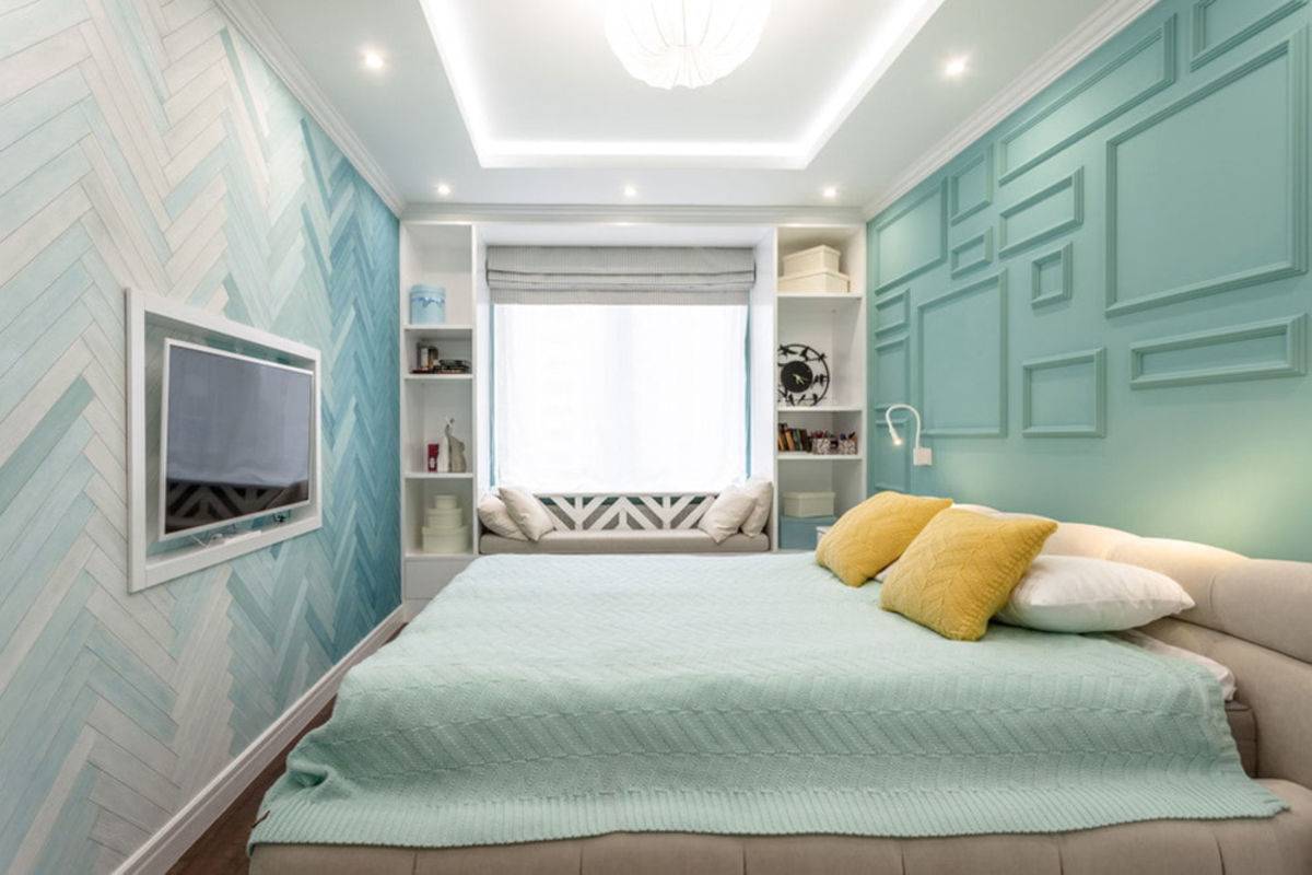Спальня в хрущевке: 120 фото практичных и красивых решений для типовых комнат