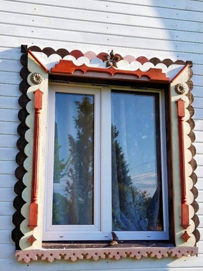 Наличники на окна в деревянном доме: инструкция по установке