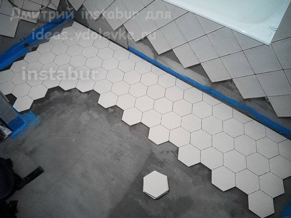 Укладка керамогранита на пол: технология работ от а до я