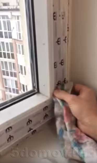 Как очистить защитную пленку от алюминиевых окон. как очистить пластиковые окна от защитной пленки