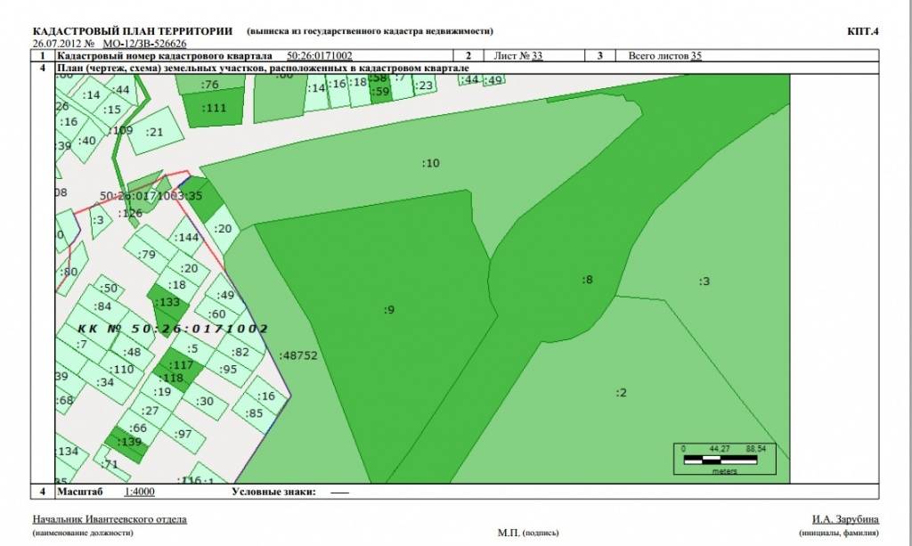 План межевания земельного участка посмотреть по кадастровому номеру