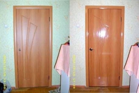 Как перекрасить двери межкомнатные своими руками