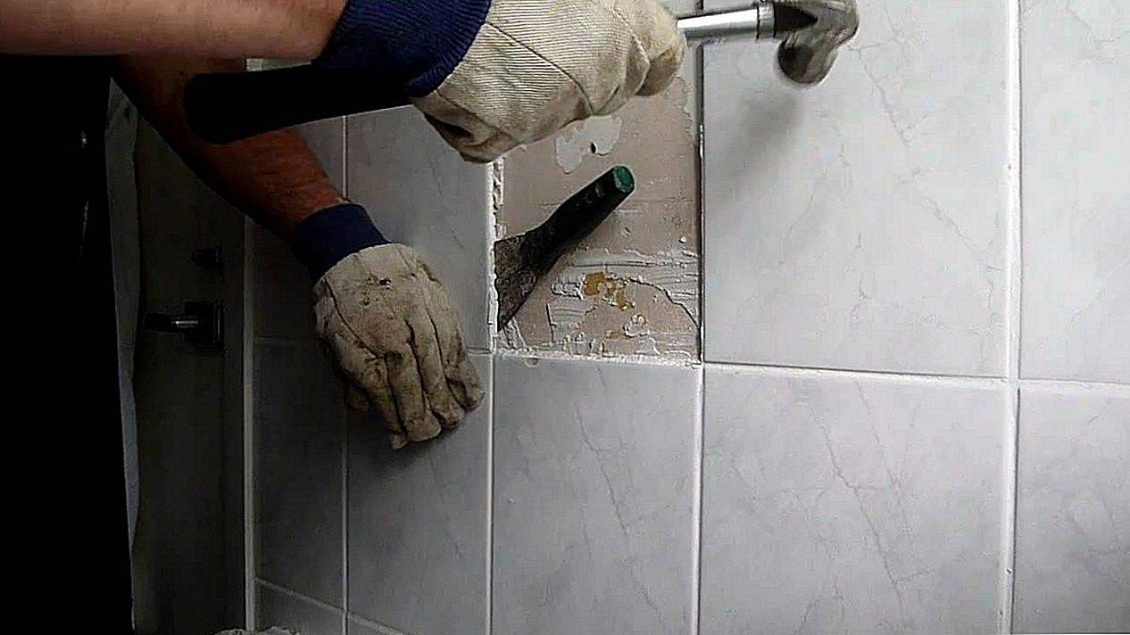 Como quitar azulejos pegados con cemento