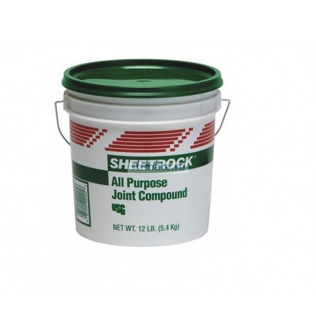 Финишная шпатлевка «sheetrock» — свойства и применение в строительстве