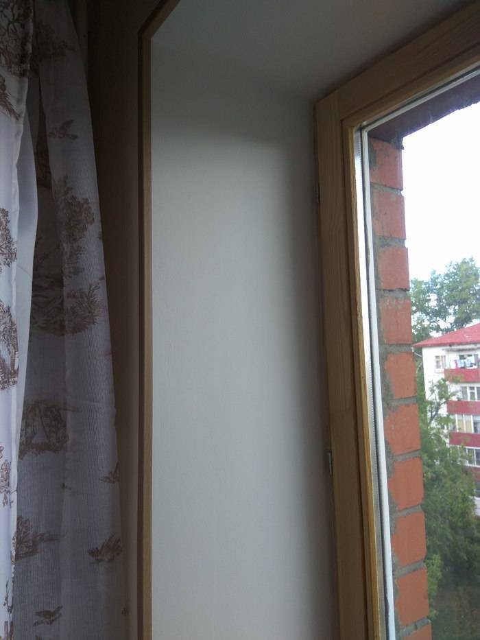 Чем красить откосы на окнах внутри - дневник строителя pilonstroy.ru