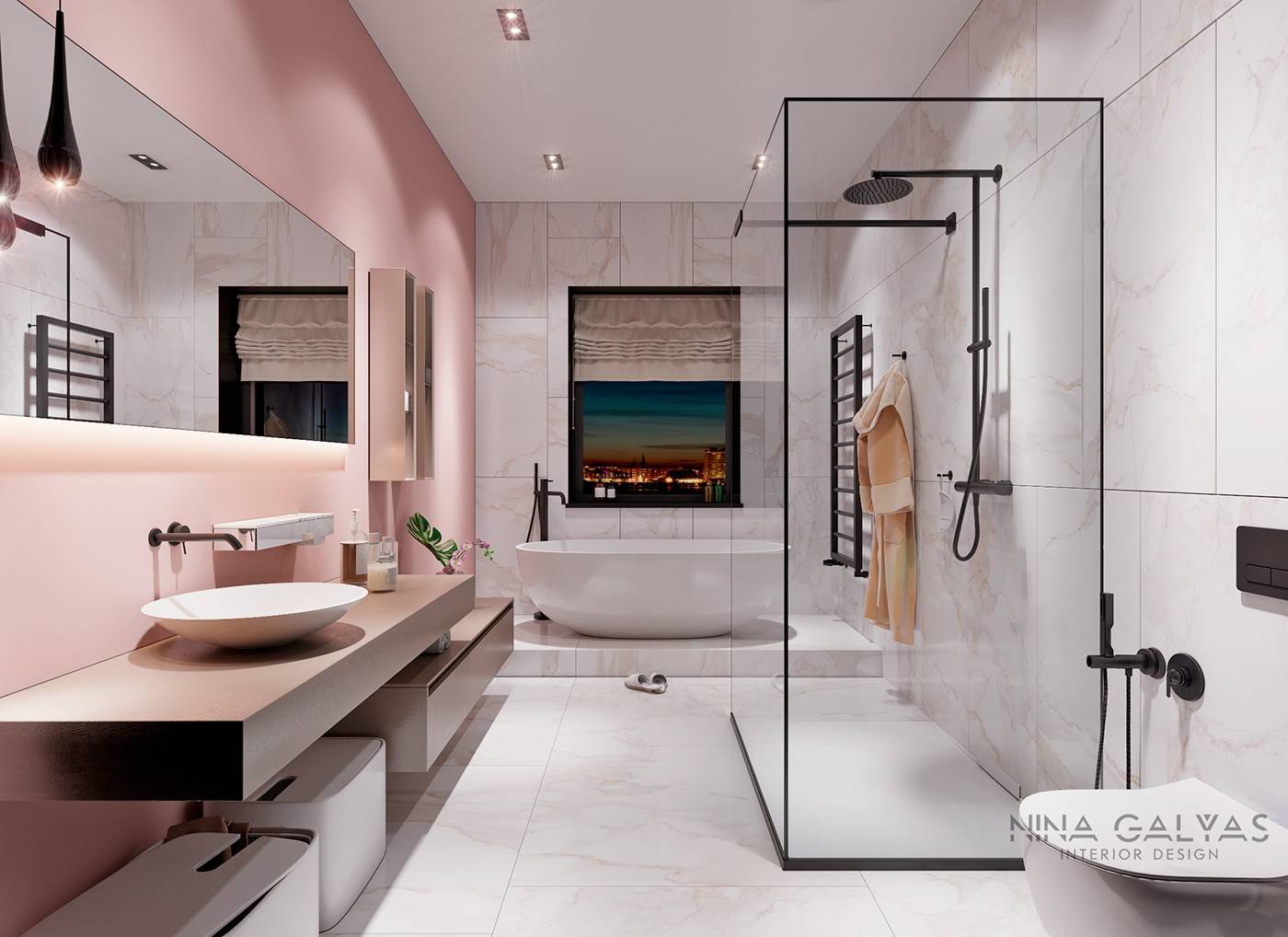 Современная ванная: 100 фото новинок 2019 и лучших идей дизайна