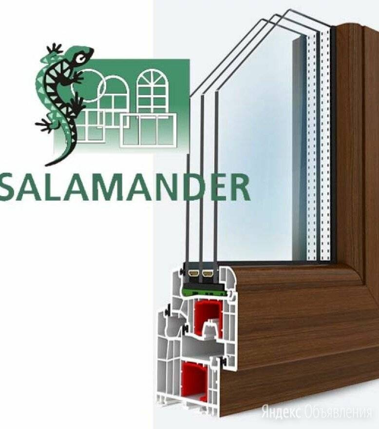 Оконный пвх профиль саламандер (salamander) | окно у дома