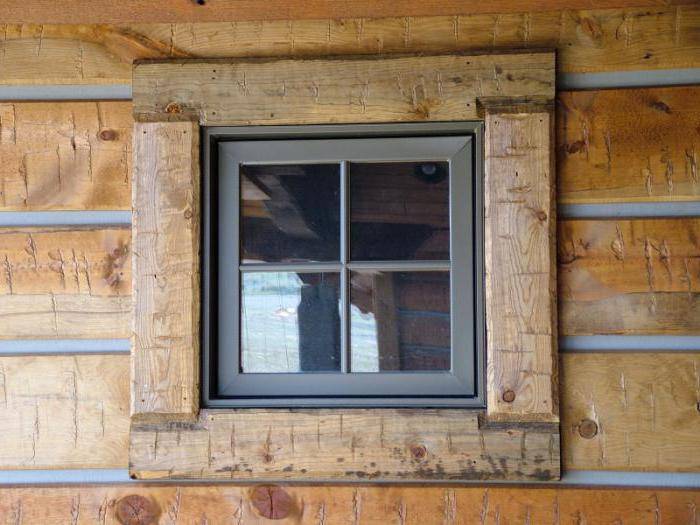 Облицовка окон снаружи деревянного дома