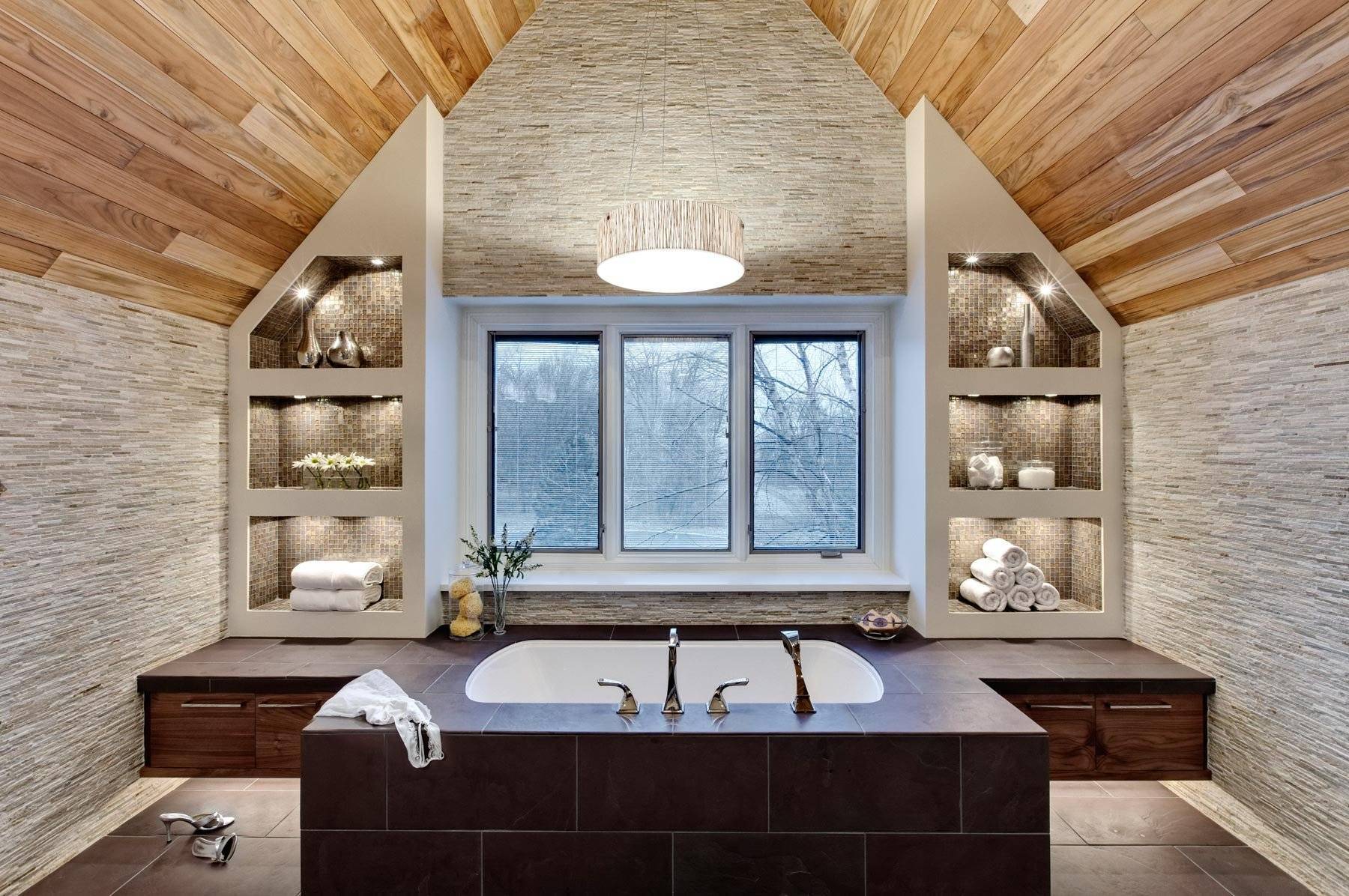 Дизайн ванной комнаты с окном – особенности интерьера ванной с окном