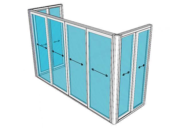 Балконный блок размеры балконной двери: как правильно замерить балконный блок