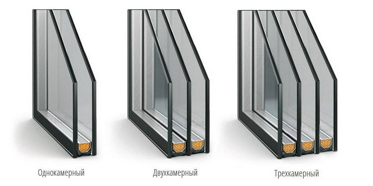 Какая разница между трёхкамерным и двухкамерным окном
