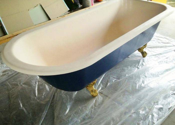 Какой краской покрасить ванну в домашних условиях
