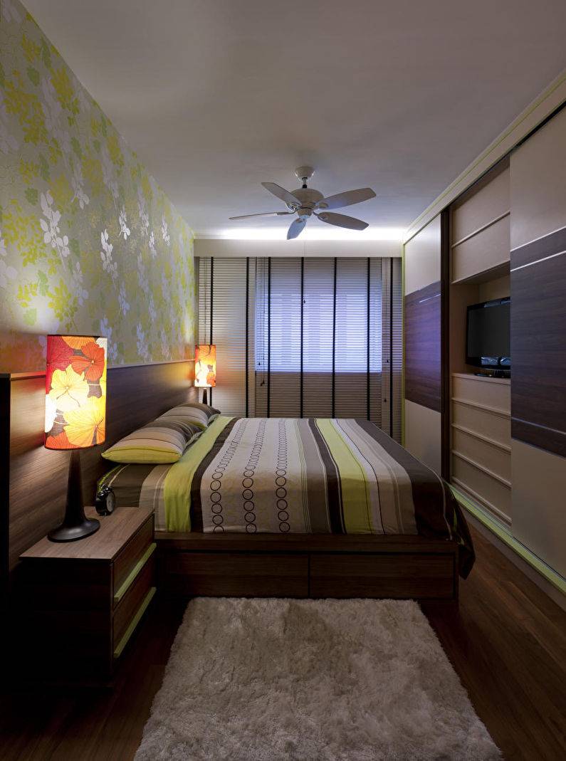 Спальня в хрущевке - 120 фото лучших идей по обустройству дизайна небольшой спальни