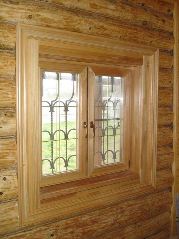 Конструкция деревянного окна со стеклопакетом – особенности, виды, выбор