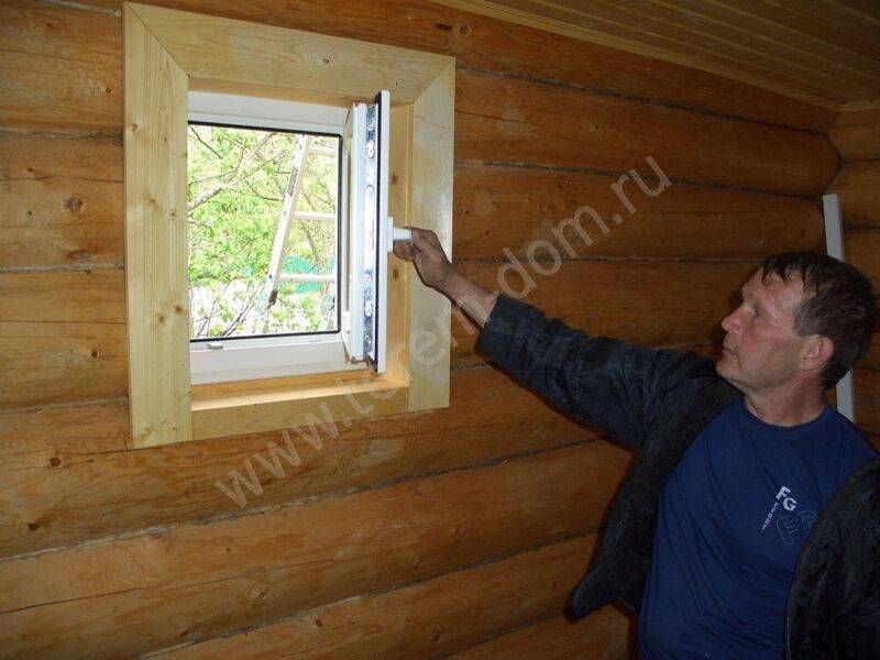 Установка деревянных окон своими руками: пошаговая схема