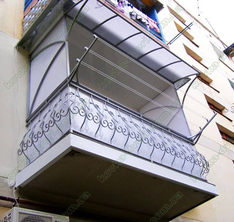 Как закрыть балкон поликарбонатом