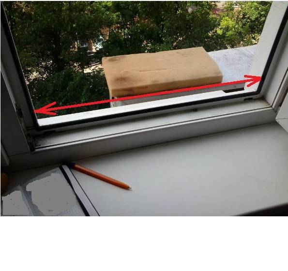 Как замерить пластиковое окно для установки москитной сетки