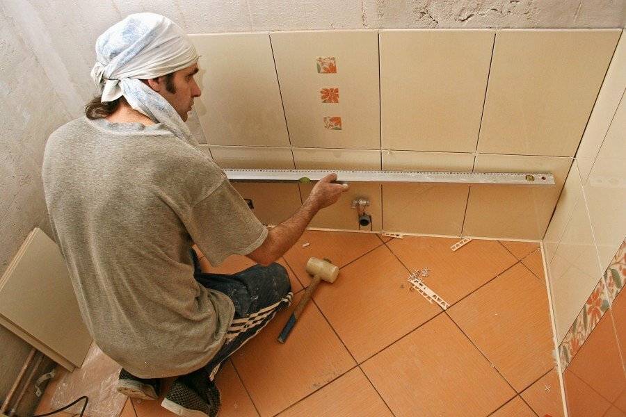 Последовательность ремонта в ванной комнате: этапы