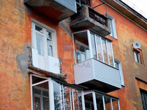 Аварийный балкон: что делать и кто должен ремонтировать