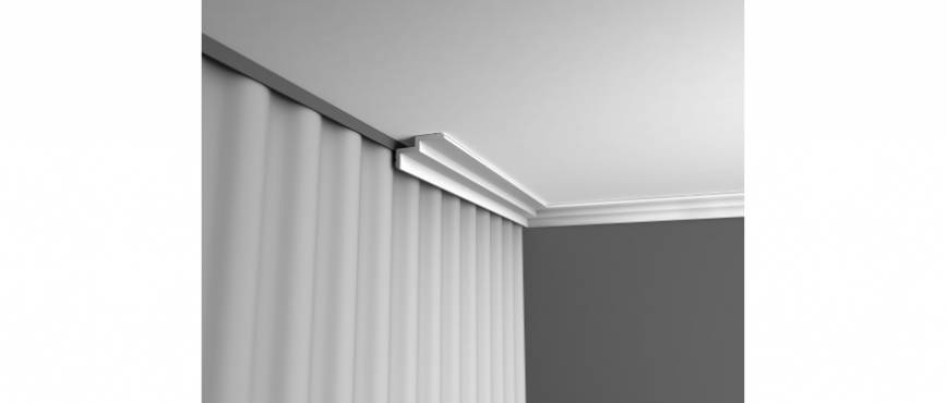 Карнизы для штор под натяжные потолки: какие гардины лучше выбрать - потолочные или настенные?