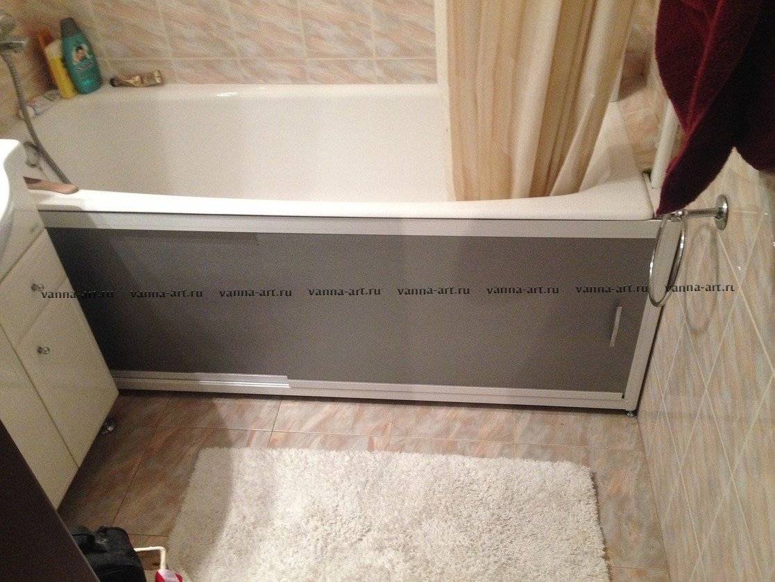 Экран для ванны своими руками - несколько доступных вариантов пошагово