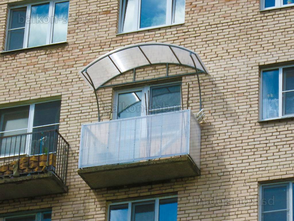 Как закрыть балкон поликарбонатом - oknaforlife.ru