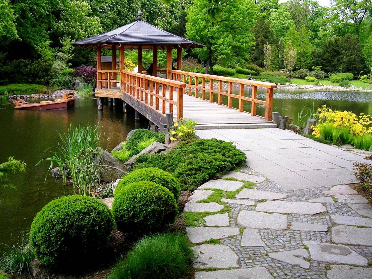 Декоративный мостик для сада своими руками: садовые мостики из дерева и металла (фото + чертежи)