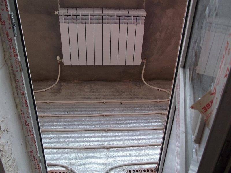 Как сделать теплый пол на балконе