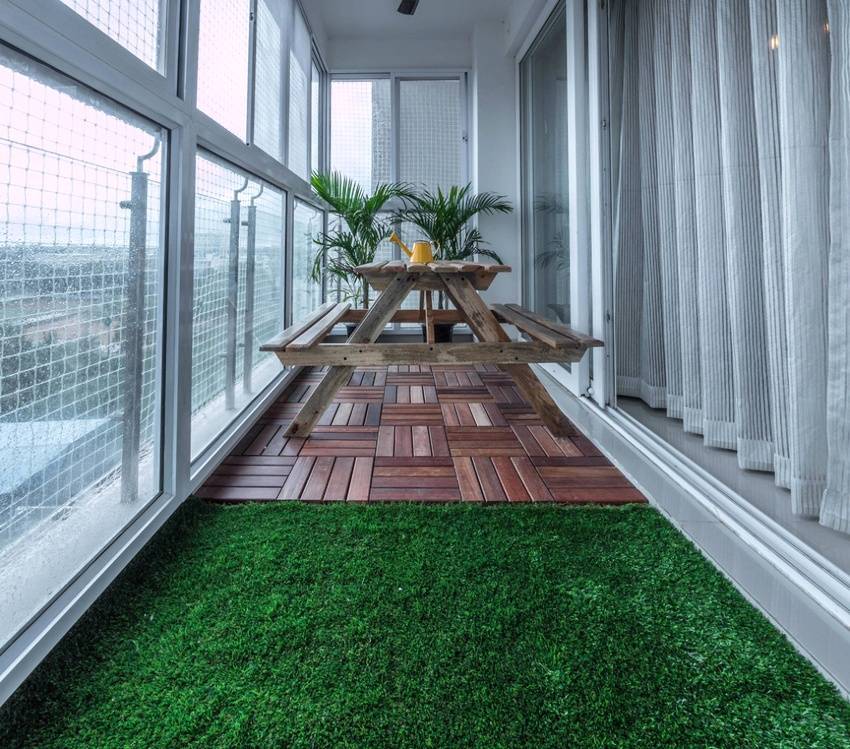 Выбираем наилучший вариант напольного покрытия для вашего балкона или лоджии