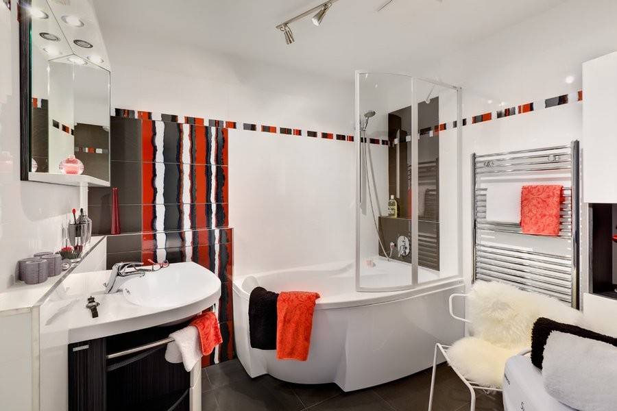 Современный дизайн ванной комнаты - фото и комментарии