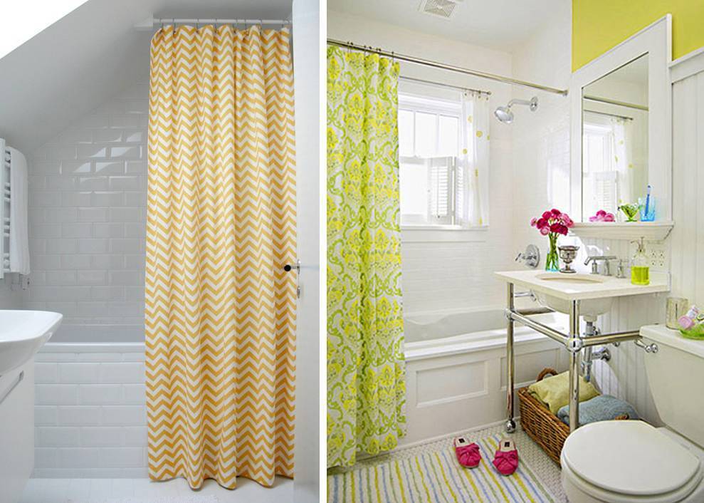 Шторы в ванную комнату: как правильно выбрать занавеску и оформить окно в ванной