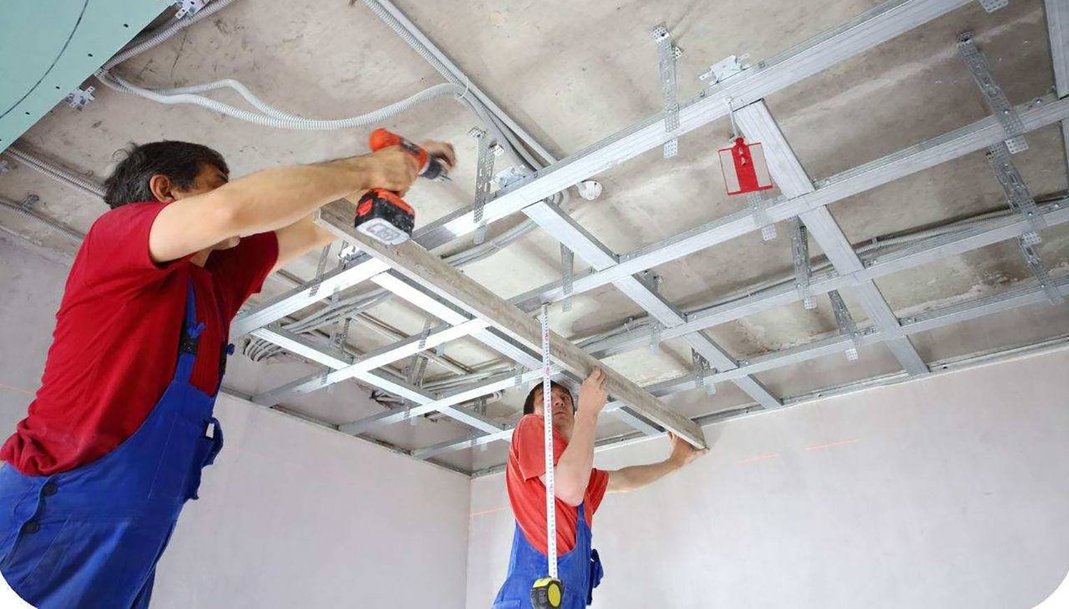 Подвесной потолок из гипсокартона своими руками: поэтапная инструкция для новичков | ремонтсами! | информационный портал