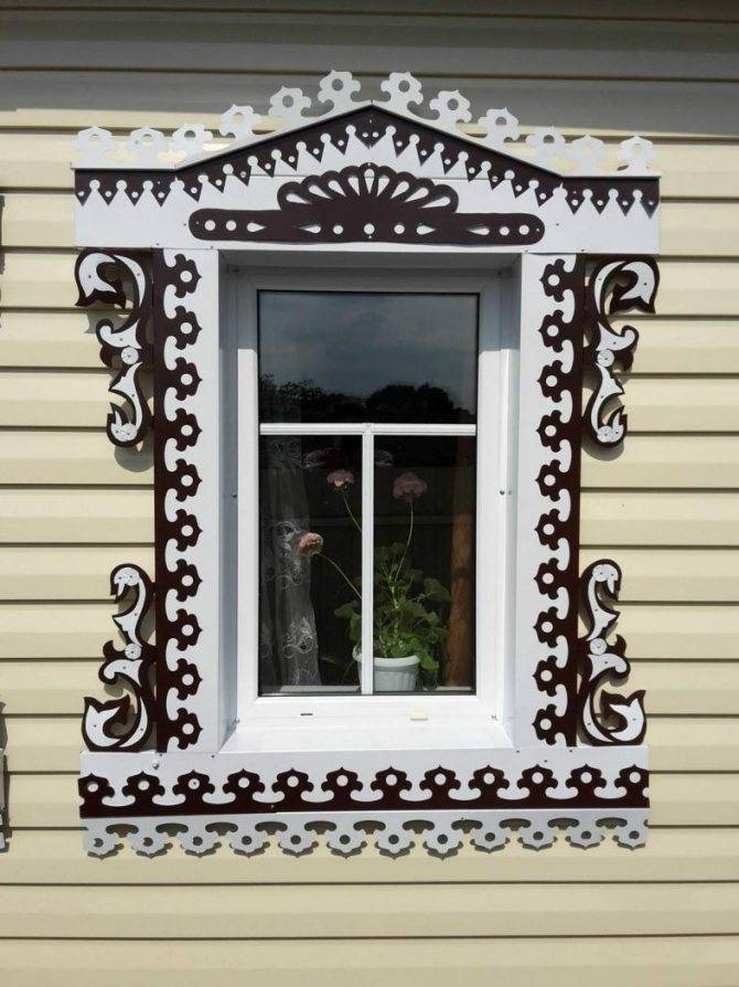 Наличники на окна — стильные идеи для современного деревянного дома (105 фото)