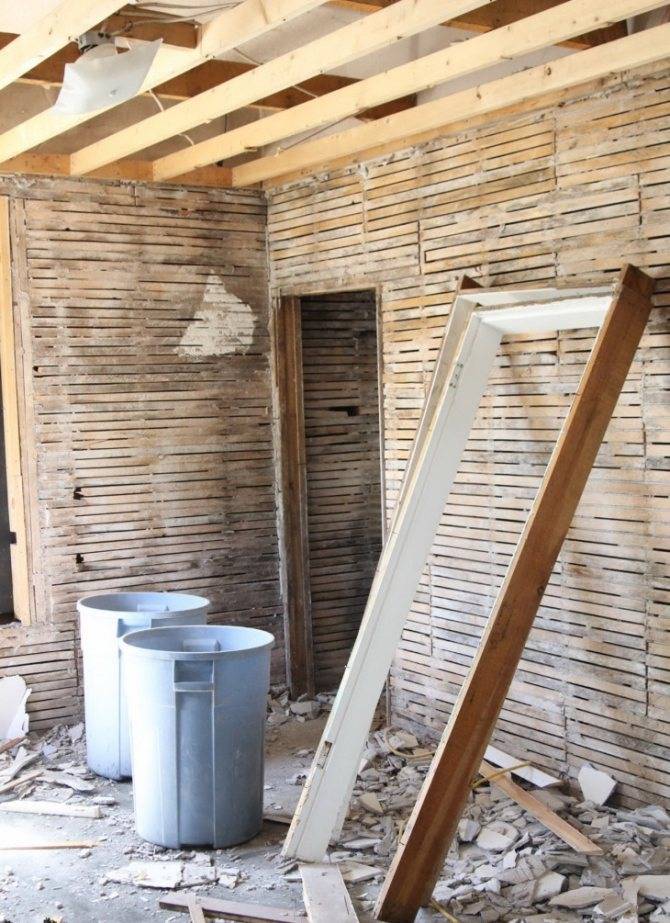 Штукатурка деревянных стен внутри и снаружи дома