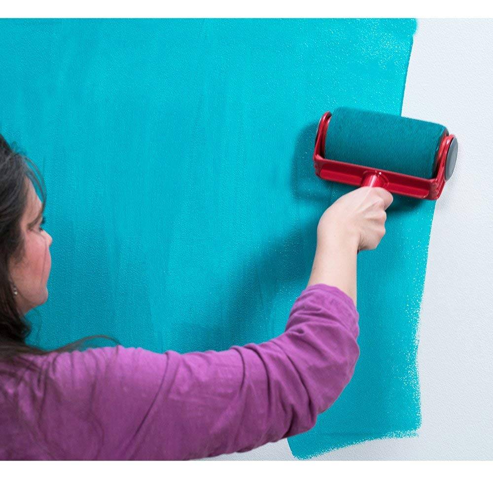 Как покрасить стены водоэмульсионной краской с рисунком?