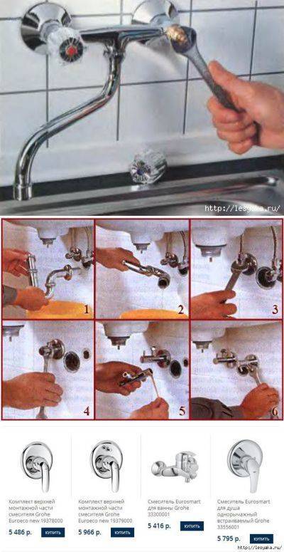Как поставить смеситель в ванной - лучшее отопление
